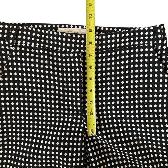 Abercrombie & Fitch Pants Womens 2 Polka Dot Preppy Classiccore Ankle Cropped - Picture 10 of 11